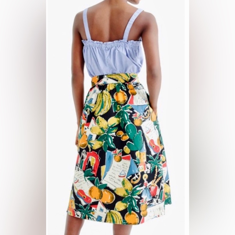 J.CREW Midi Skirt w/Pockets